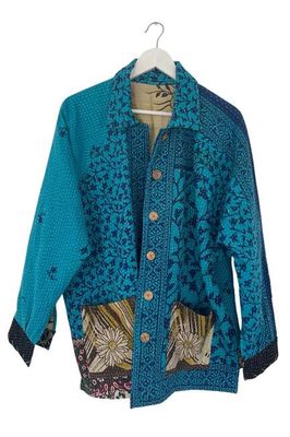 NEW! Vintage Stories Kantha Shacket No. 1