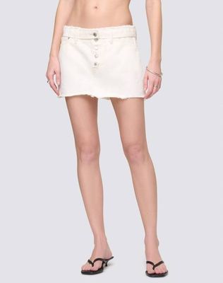 Roxy Skirt - Crema