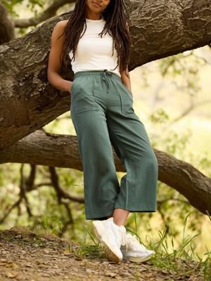 Hannah Breezy Linen Pant