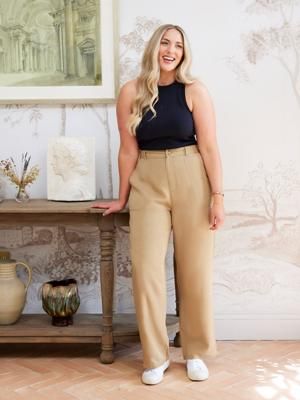 Meg Camel Trouser
