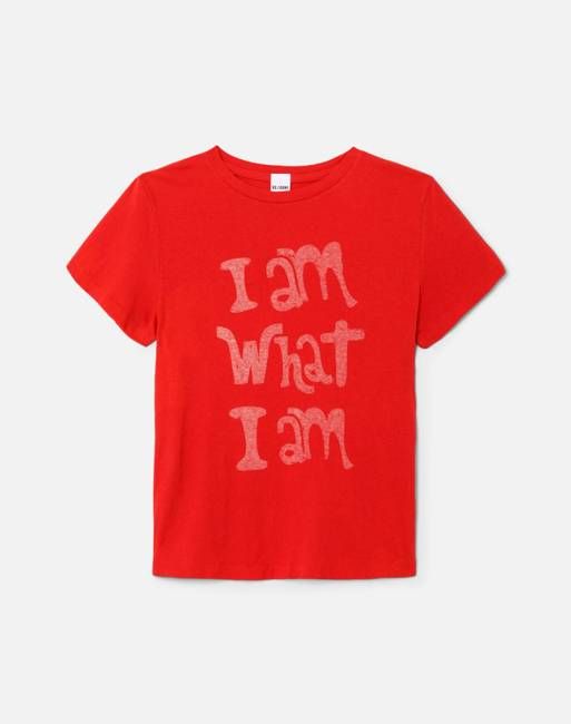 Classic Tee What I Am - Roja