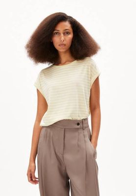 JILAANA STRIPES| pastel green-oatmilk