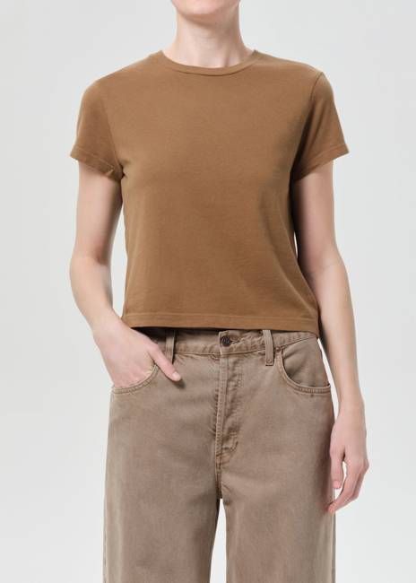 Adine Shrunken Tee in Hamoa