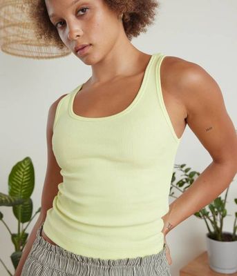 Garnet Tank - Celery