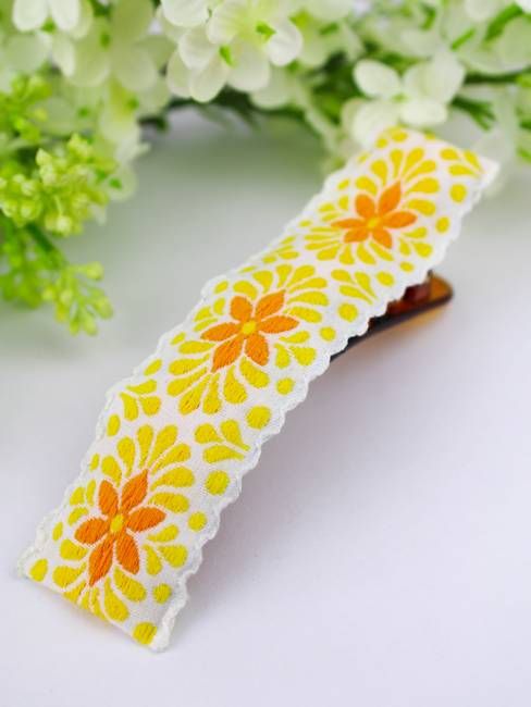 Summer Delight Vintage Ribbon Hair Clip