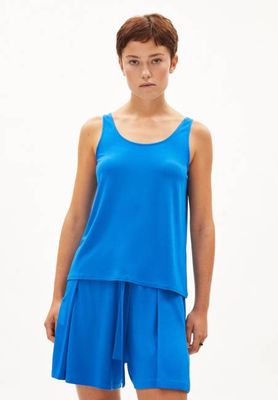 ASHRAANI SOLID| warm blue