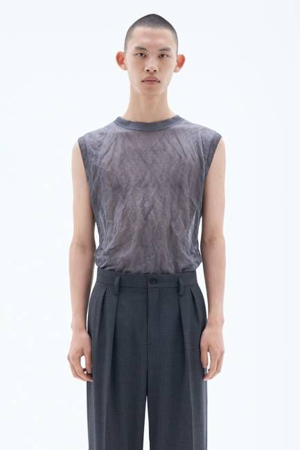 Crinkled Vest
