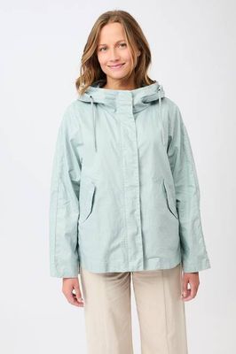 Outdoorjacke aus beschichtetem Leinen (Flow)