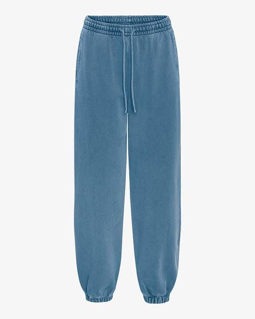 Organic Relaxed Sweatpants - Faded Indigo