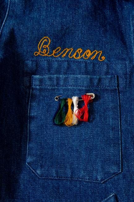 Custom Chainstitch Monogram