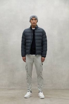 DARK GREY BERET JACKET