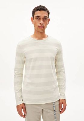 YOHAAN BOLD STRIPES| luna SKIRT-oatmilk