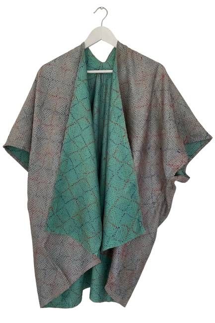 Vintage Silk Trudi Poncho No.69 Jodhpur Edit