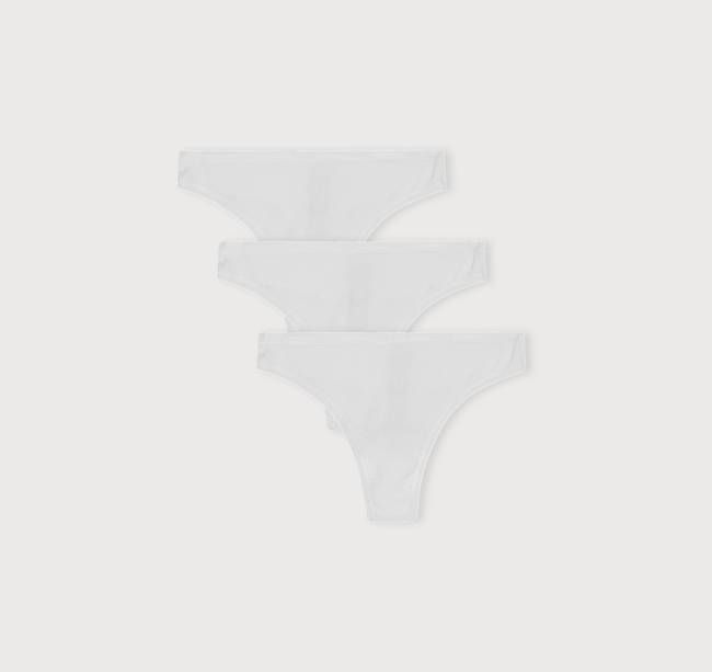 Core Rib Thong 3-Pack