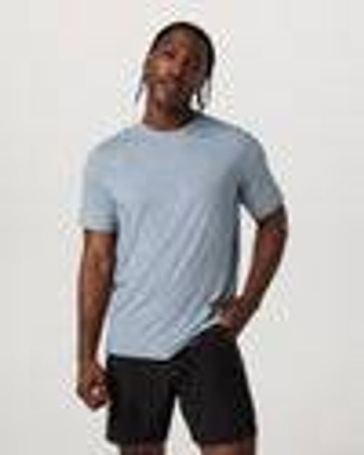 Short Sleeve Everyday Tee | Men's Sea Glass Heather Tee | Vuori