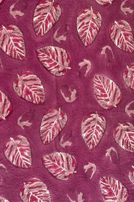 NEW! Amber Cotton Muslin SCARF Plum