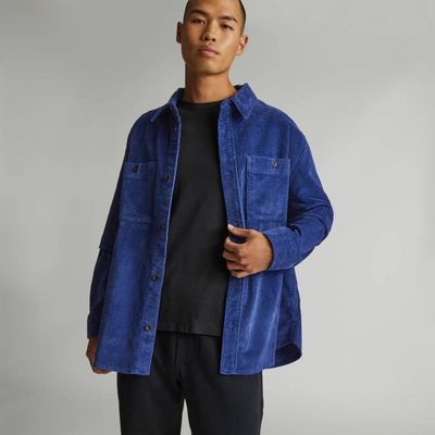 The Corduroy Everyone Overshirt | Cobalt