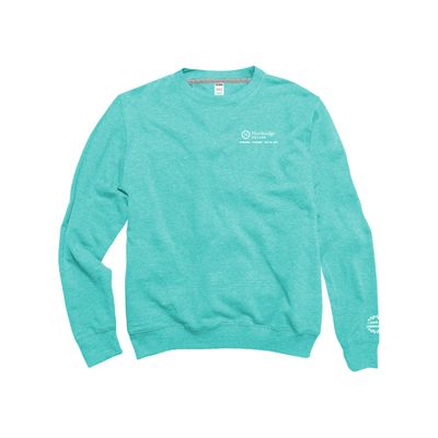 Northridge Village Unisex Teal Fleece Crew