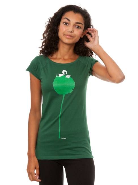 Blumenbuch Cap Sleeve scarab green