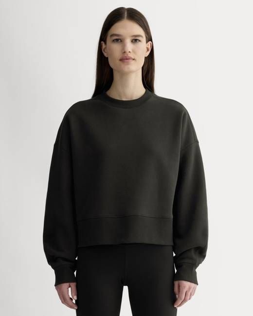 Luxe Fleece Sweatshirt | Black