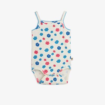 Bodysuit mit Blumenmotiv