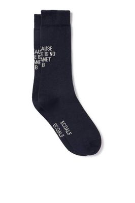 NAVY BLUE UNISEX BROAD SOCKS