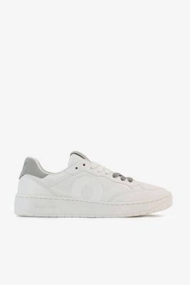 WHITE DEIA VEGAN LEATHER TRAINERS