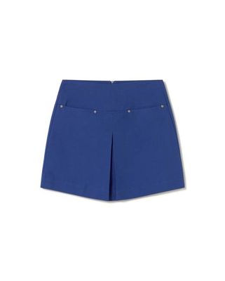 Blue mini pleats Mabel skirt