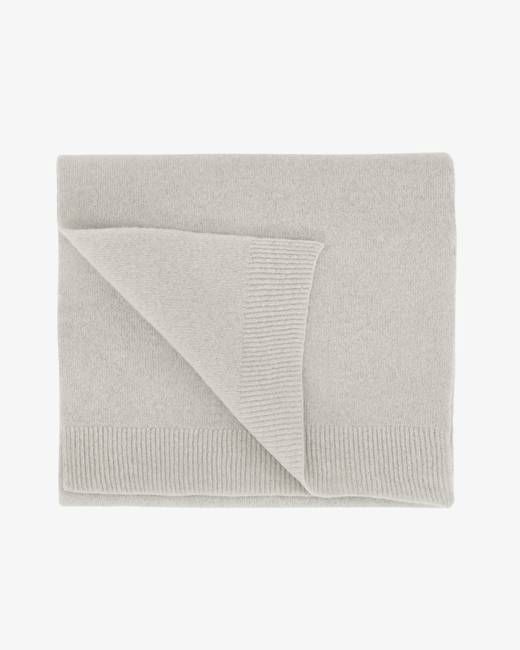 Merino Wool Scarf - Limestone Grey