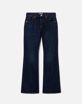 Twisted Mid Rise Bootcut - DK Lady Blue