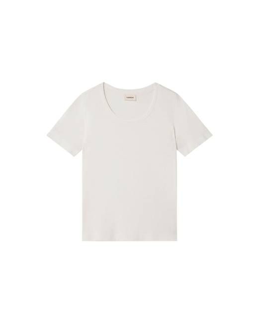 White hemp Cassia t-shirt