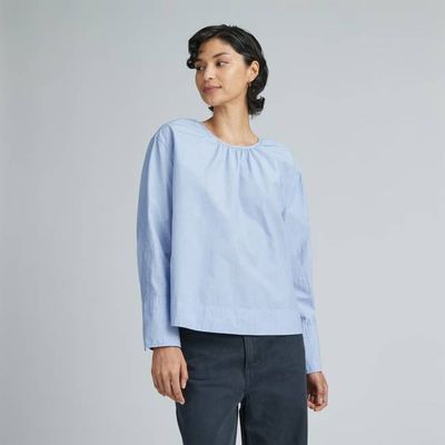 The Poplin Breeze Shirt | Light Blue