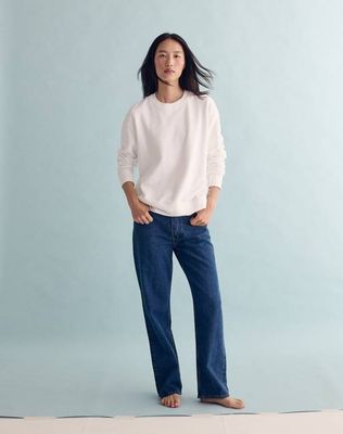 The Lived-In Loopback / Classic-Fit - White