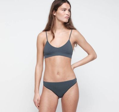 Seamless Waffle Triangle Bralette