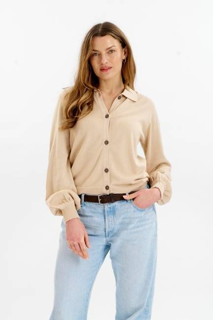 NANI Organic Cotton Cardigan - Cream