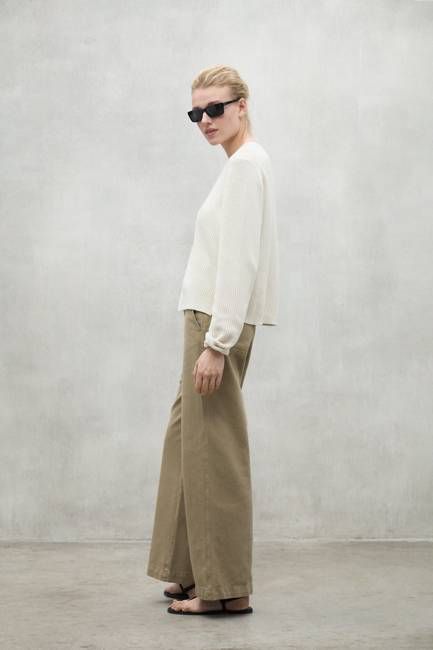 KHAKI VALLS TROUSERS