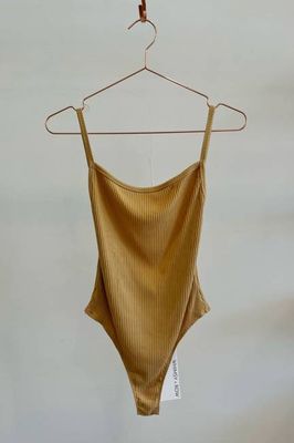 Sample Sale Maria Bodysuit in Sand Rib