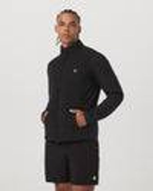 Sunday Insulated Hybrid Jacket | Men's Black Training Jacket | Vuori