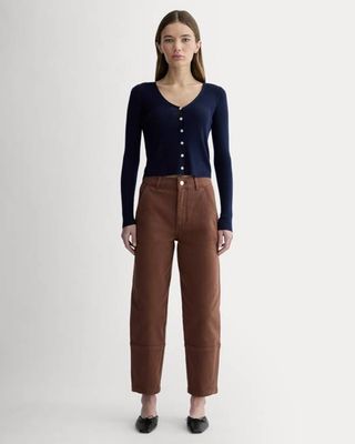 The Utility Barrel Pant | Rosewood | Tall