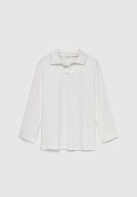 Lyra Frilled Polo