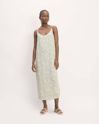 The Summer Slip Dress | Sage Mini Floral