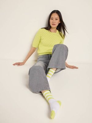 Colourblock socks (GOTS)