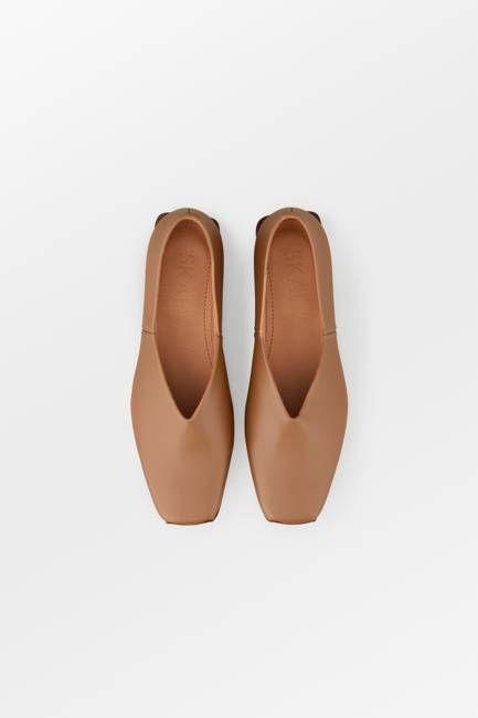 Square loafer - Cognac