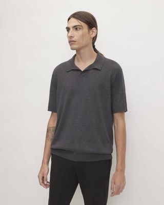 The No-Sweat Polo | Heather Ash