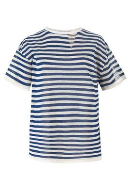 Energia 100% Linen T-shirt Navy *Unisex*