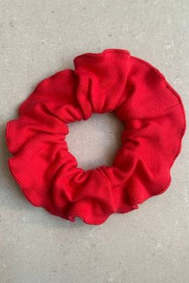 Scrunchie in Red Jersey