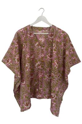 NEW! Block Print Kaftan Top No. 110
