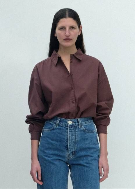 Alberta Shirt - Chocolate Brown