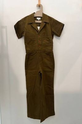 Sample Sale Logan Jumpsuit in Hunter