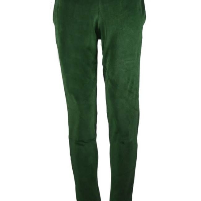 Bio Nickihose Hygge smaragd (grün) / pink - kaufen